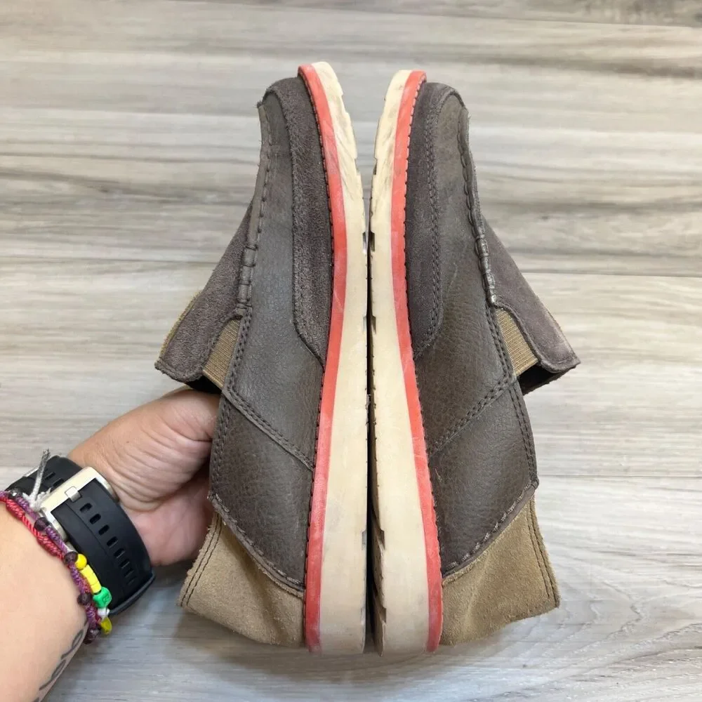 Ariat 10019952 Unisex Kids Brown Leather Slip-On Cruiser Shoes‎ Size 4 EU 35.5